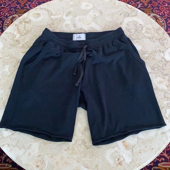 Reigning Champ Lightweight Navy Terry Sweatshort - Picture 2 of 9